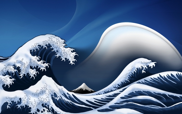 Great Wave Off Kanagawa Wallpaper High Resolution