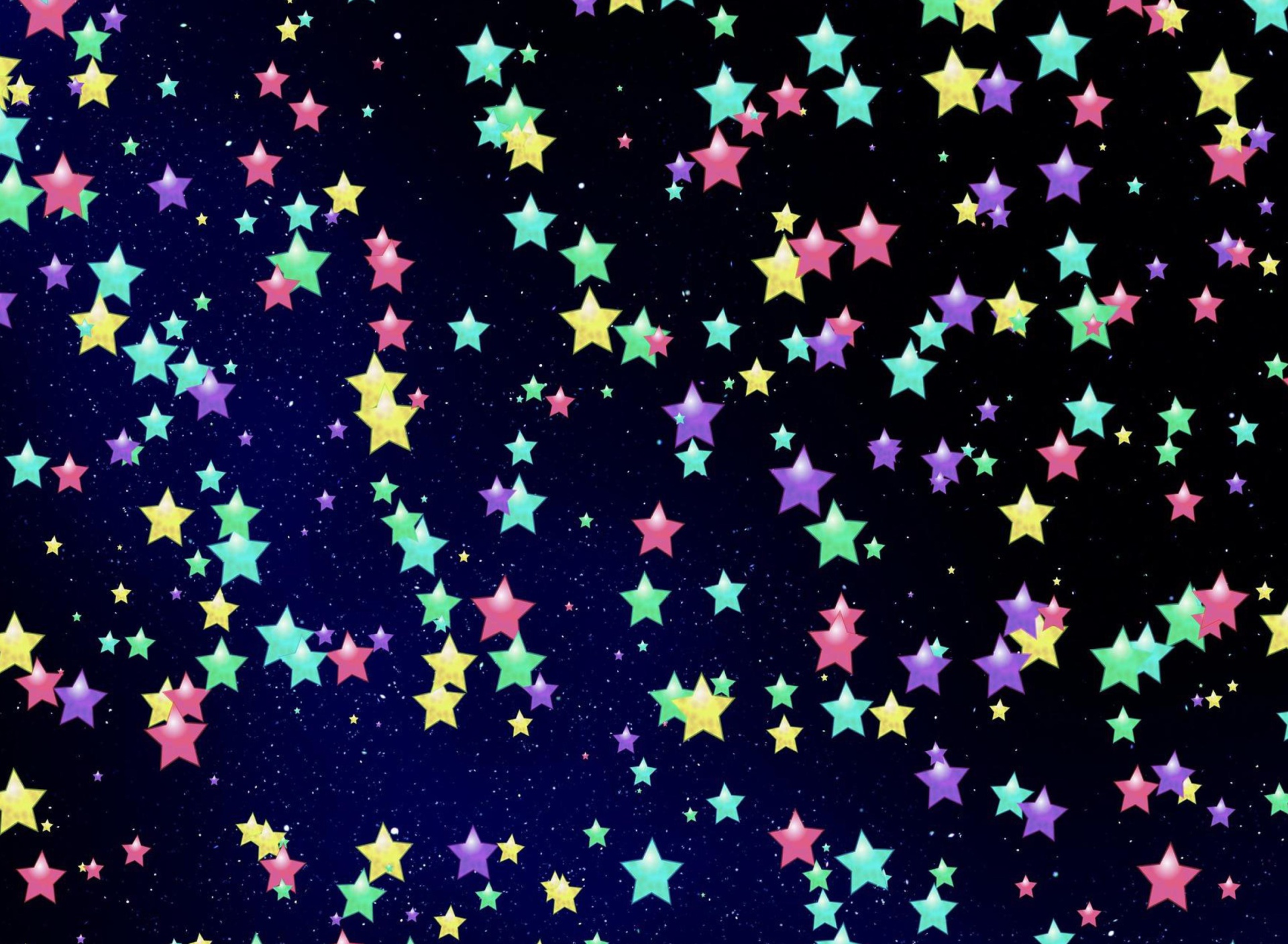 Colorful Star Wallpaper Stars