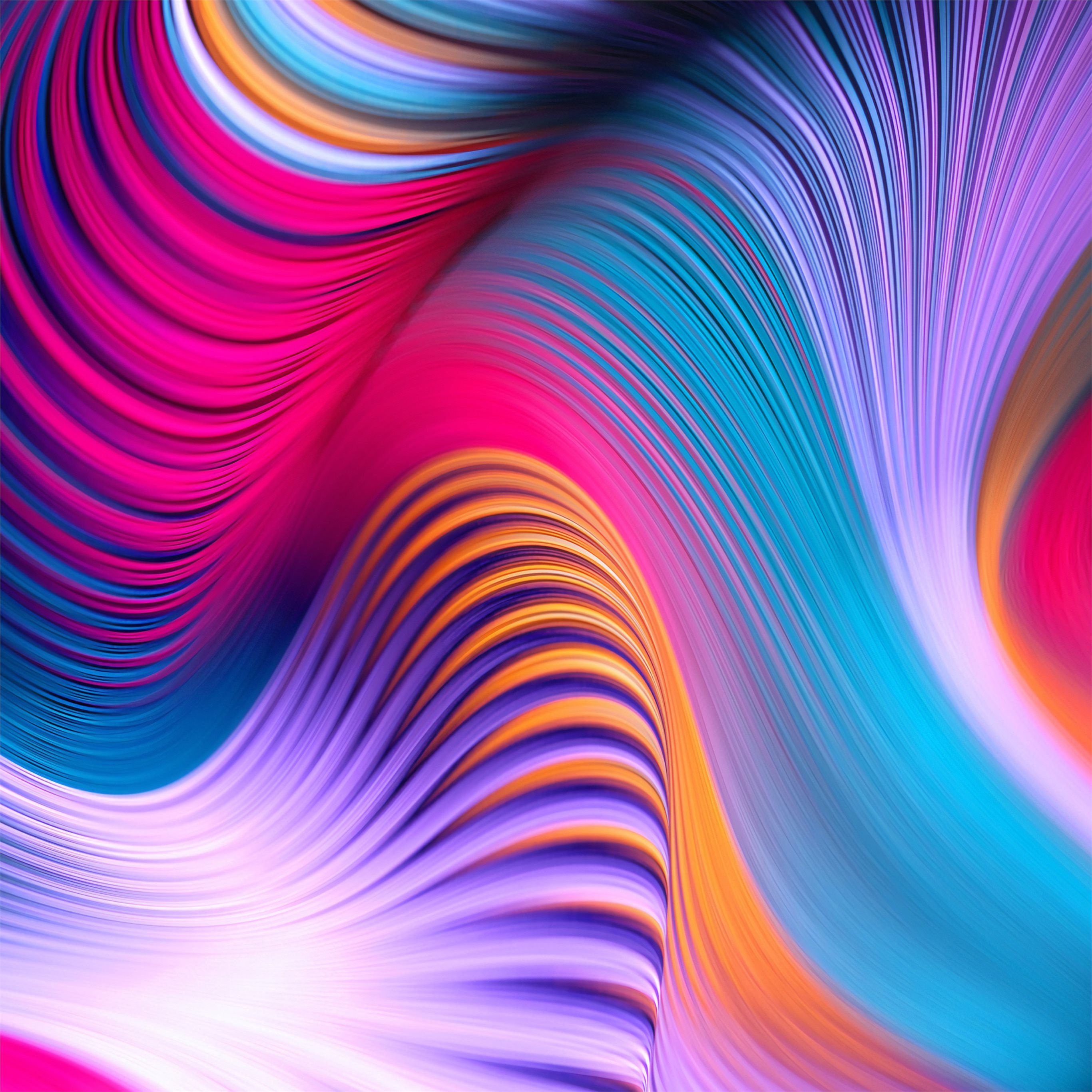 Colorful Movements Of Abstract Art 4k iPad Pro Wallpaper