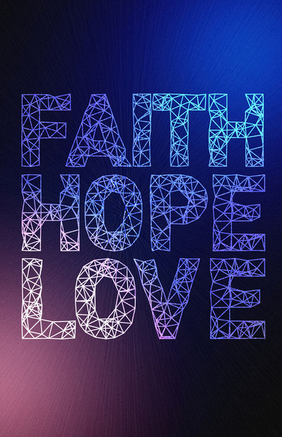 Faith Hope Love Art Print by Wallpapers Avenue Society6