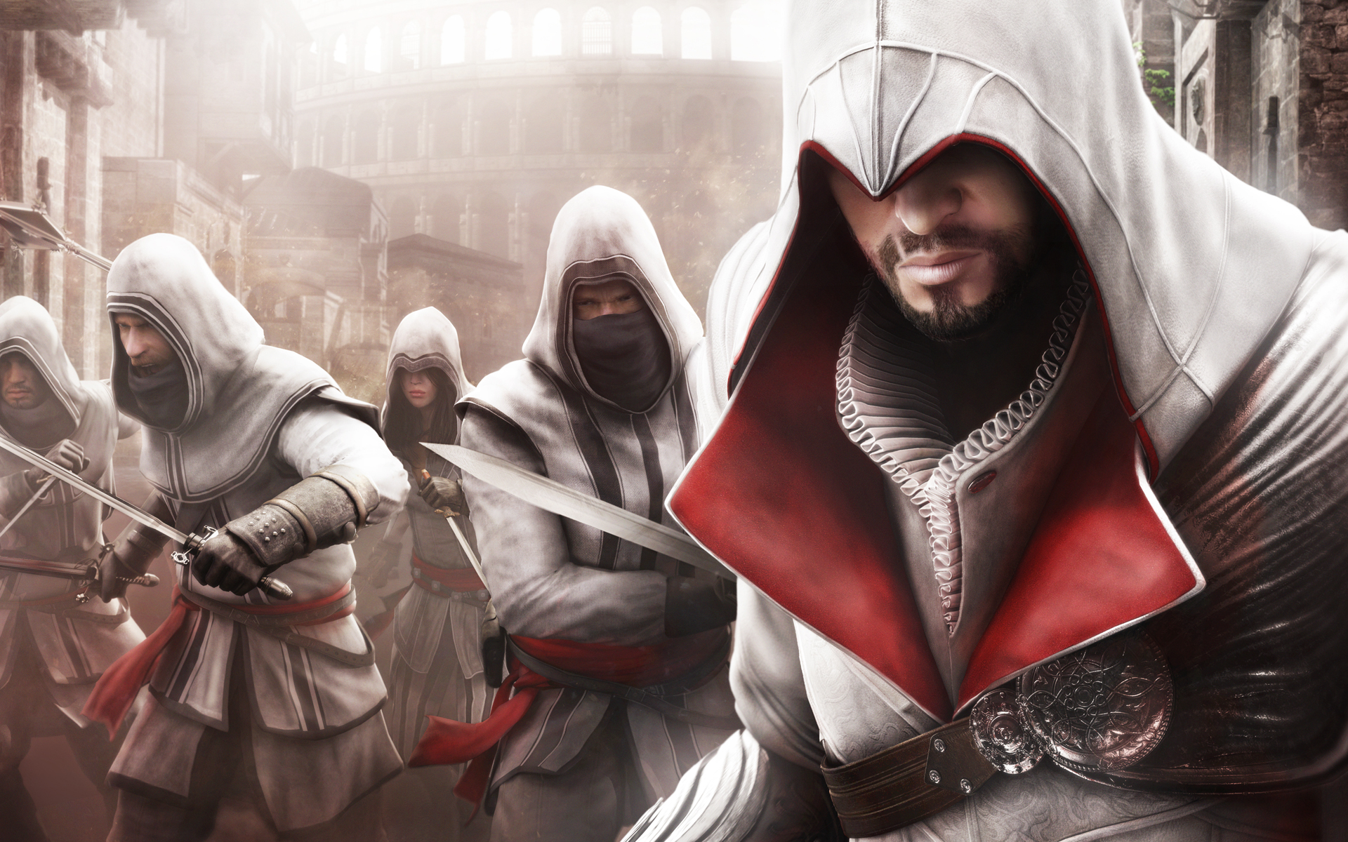 Ezio Assassins Wallpaper Creed Brotherhood