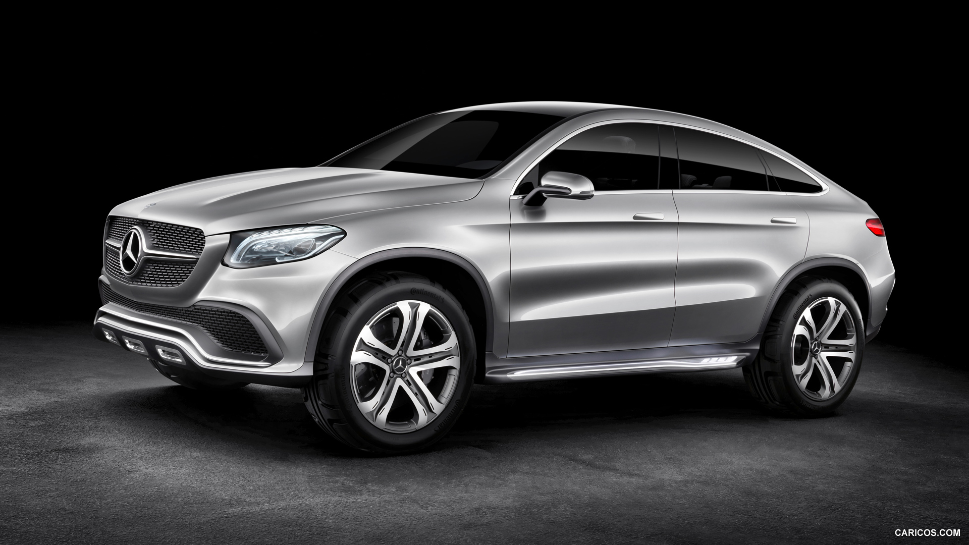 Mercedes Benz Coupe Suv Concept Side HD Wallpaper