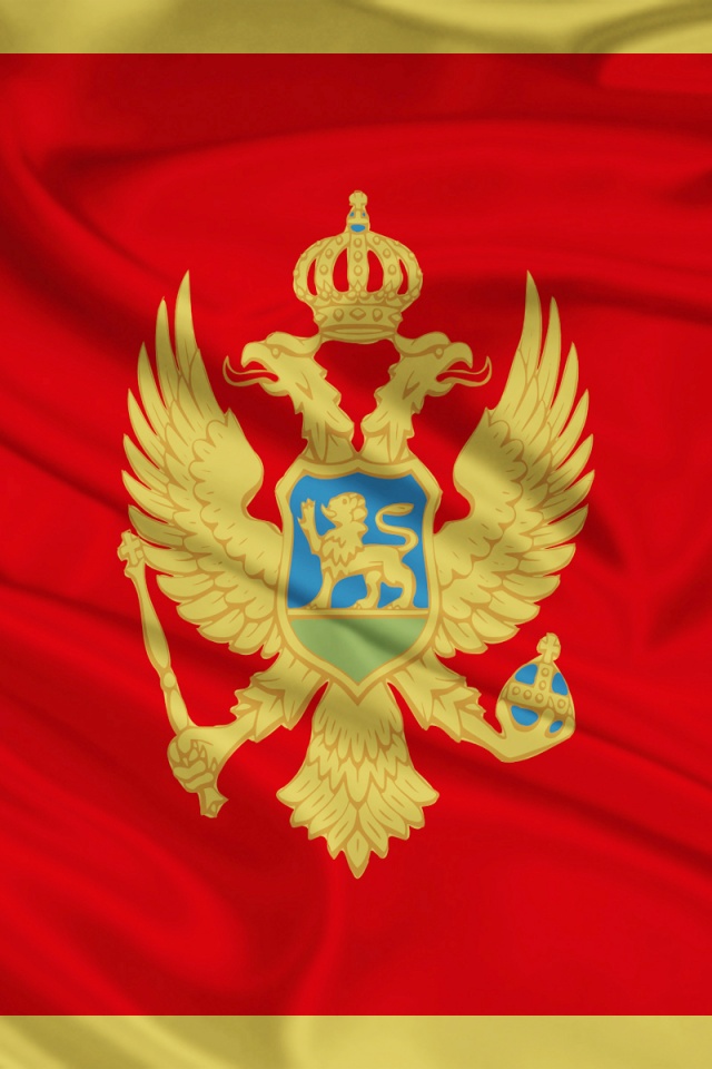 Montenegro Flag iPhone Wallpaper