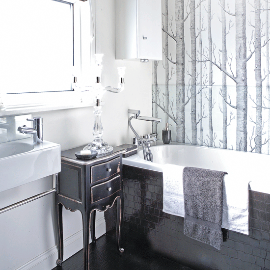 wallpaper ideas for bathrooms 2015   Grasscloth Wallpaper 550x550