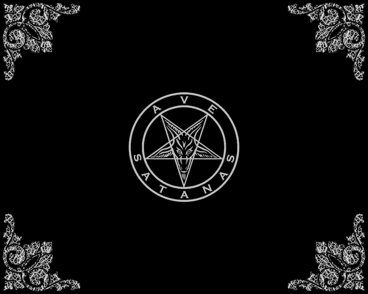 Ave Satanas Wallpaper By Necroticalchemist