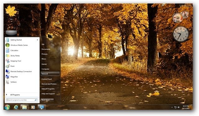 Autumn Theme for Windows 7 and Windows 8 [Nature Themes] 640x374