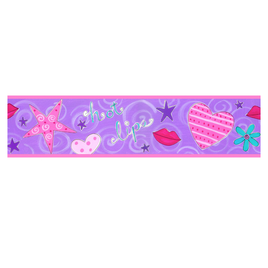 Borders Unlimited Hot Lips Wallpaper Border