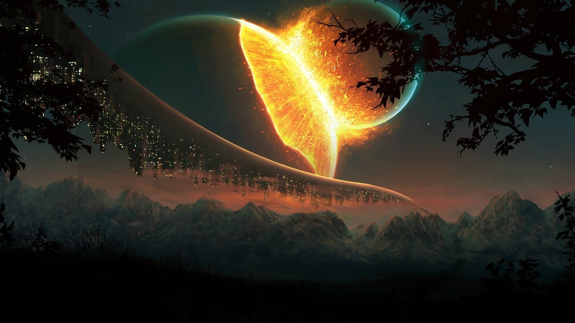 Planet With Wallpaper