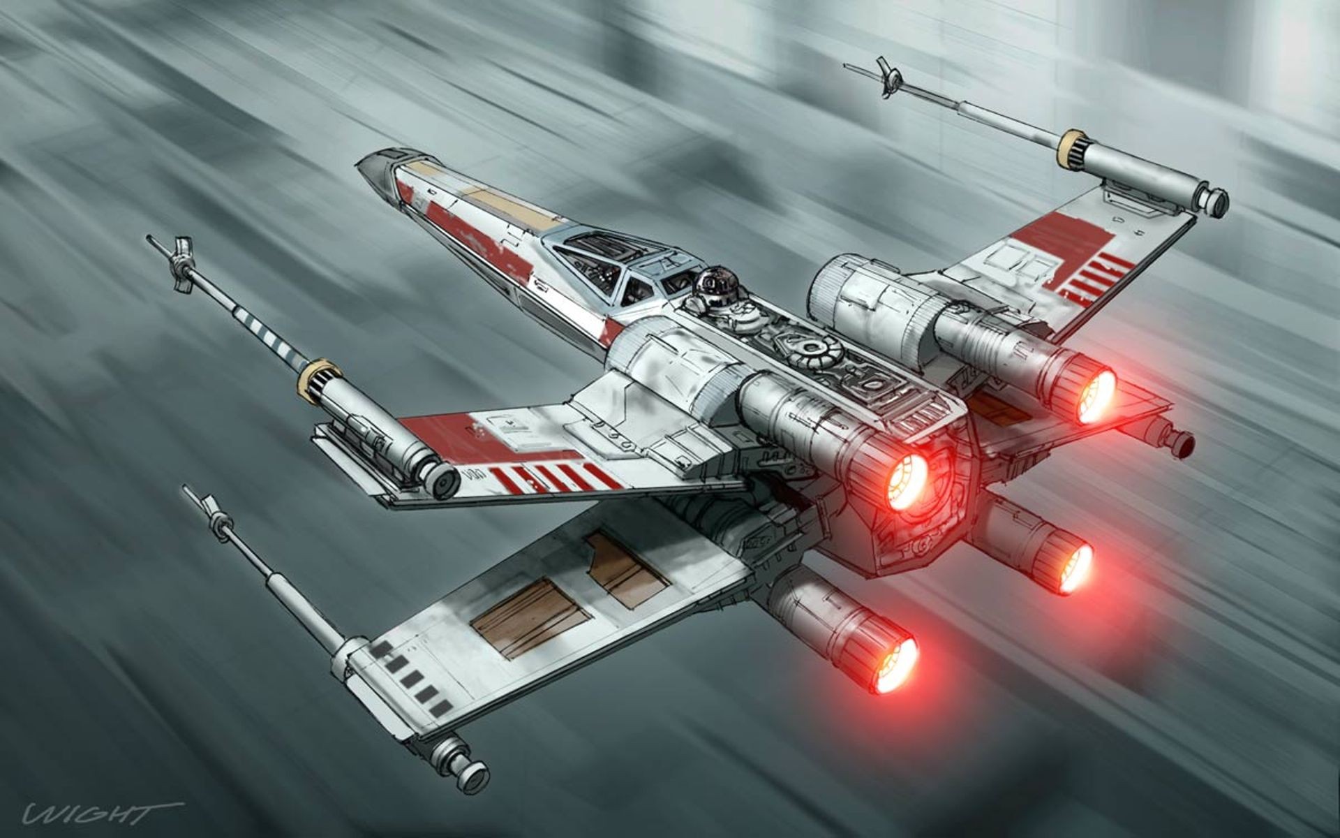 Abrams Unveils The X Wing For Star Wars Episode Vii