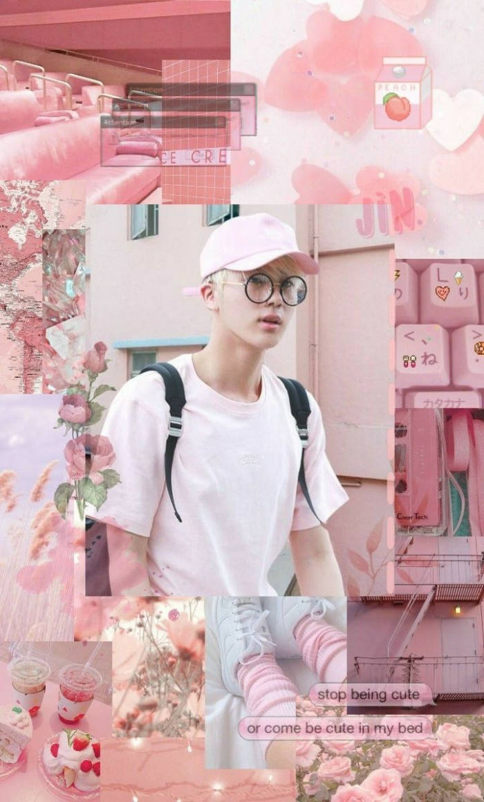 Jin Bts Cute Wallpaper