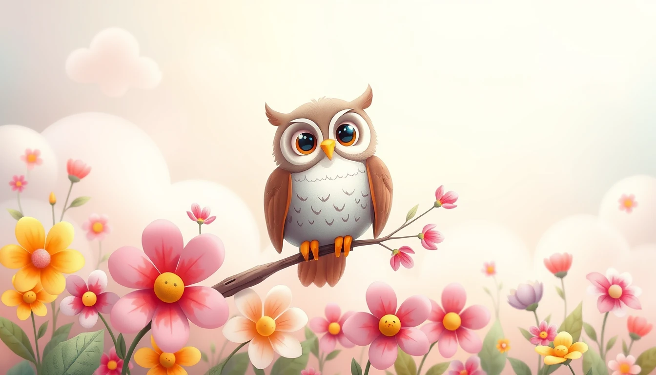 Cute Owl Wallpaper