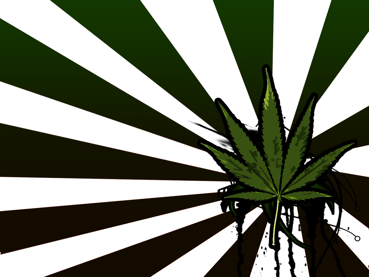 Hi Weed Related Background