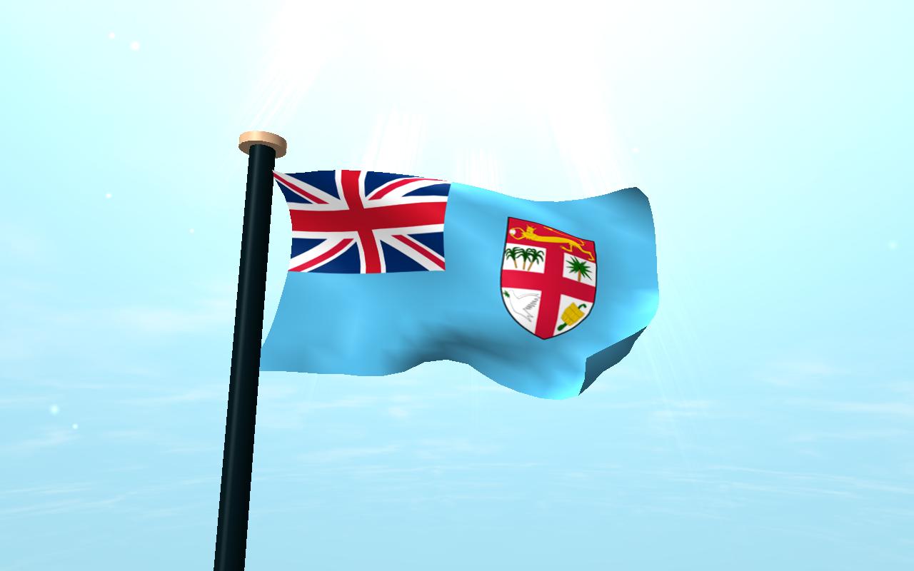 Fiji Flag 3d Wallpaper For Android Apk