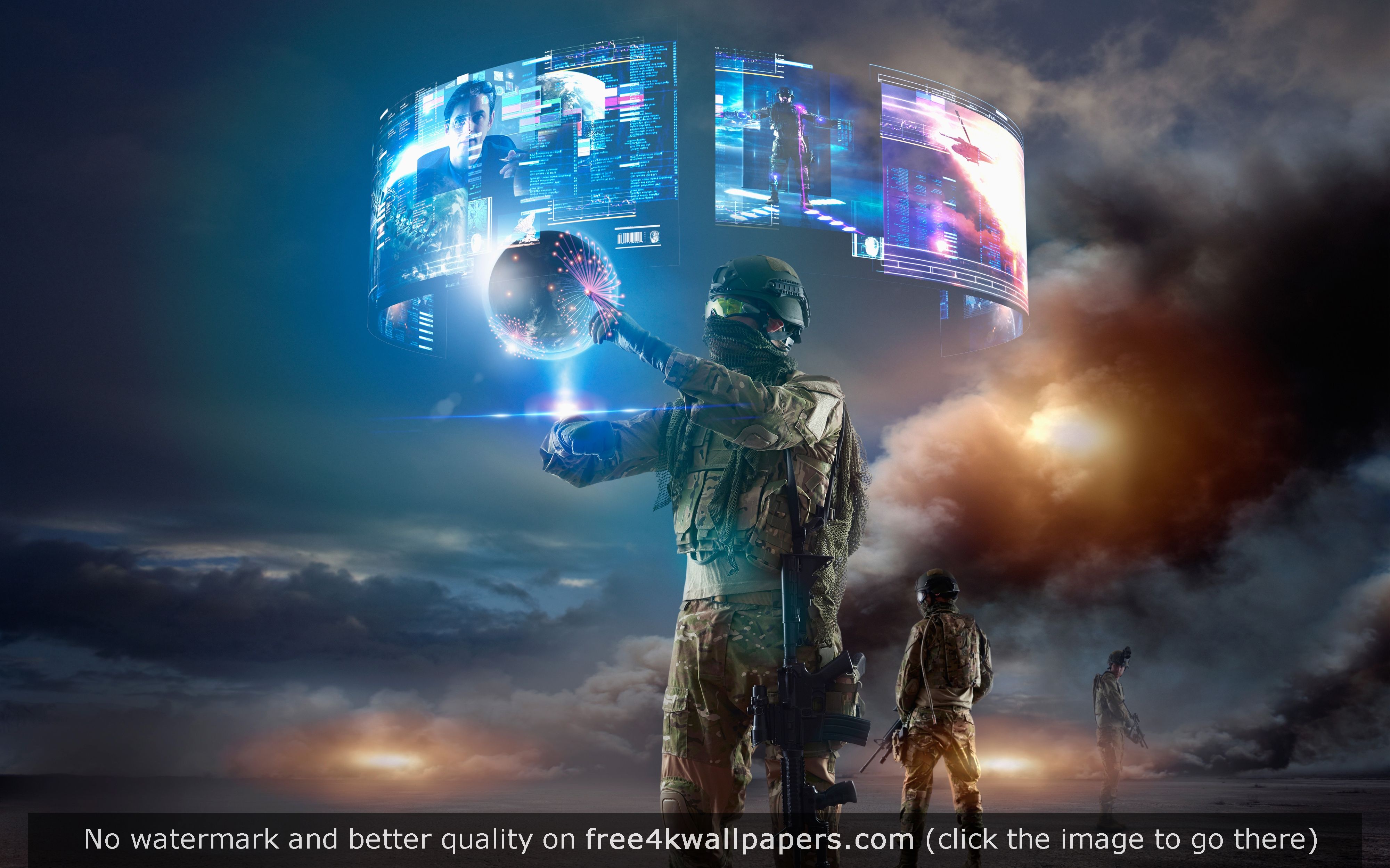 Virtual Reality Vr Military 4k Wallpaper Desktop