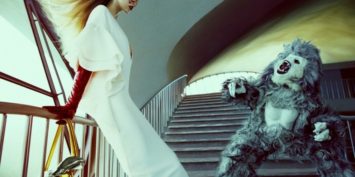 Wtf Saarinen S Twa Serves As Background For Bizarro Fashion Shoot