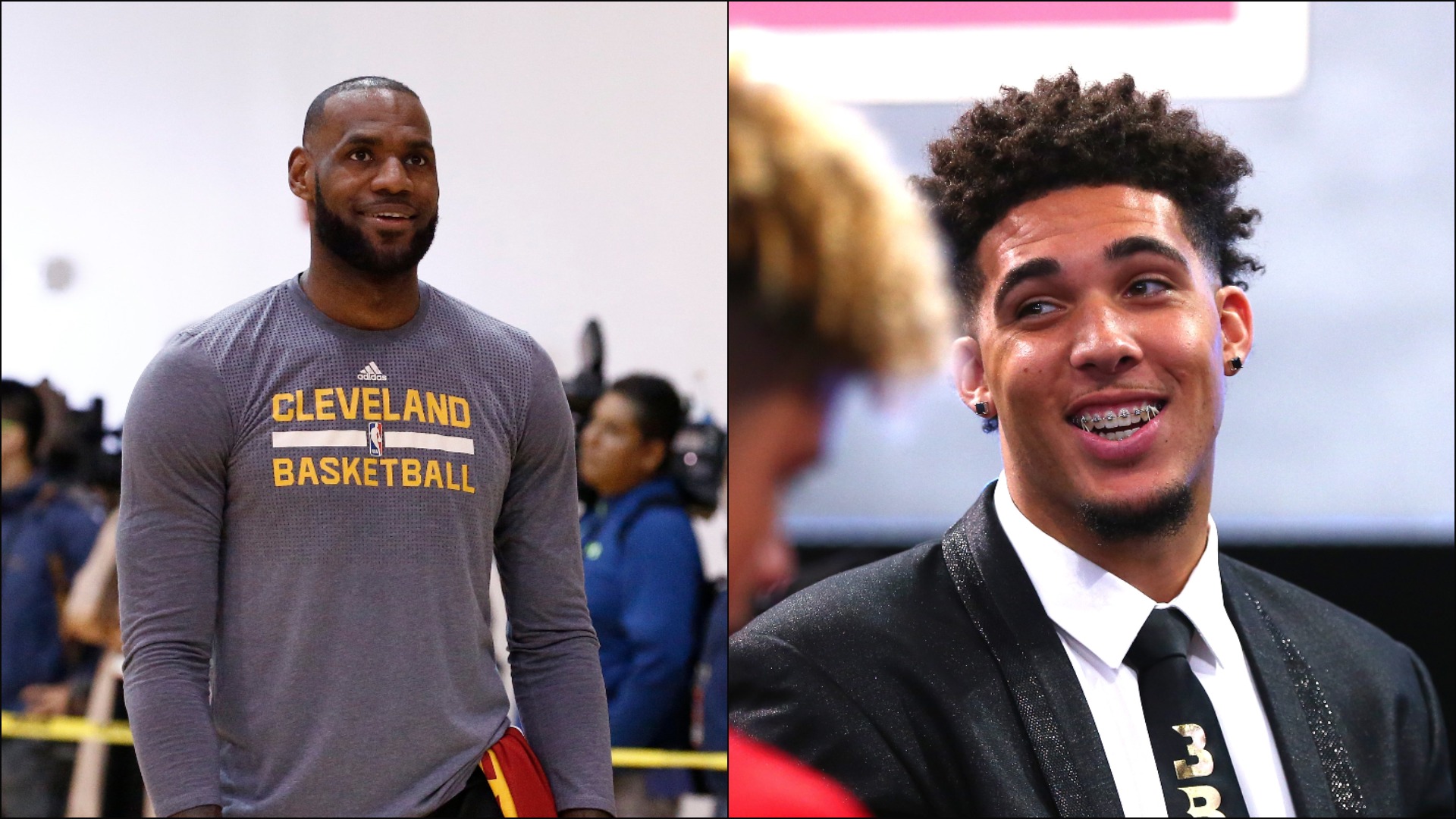 Lebron Took On Liangelo Ball In A Stacked Pickup Game