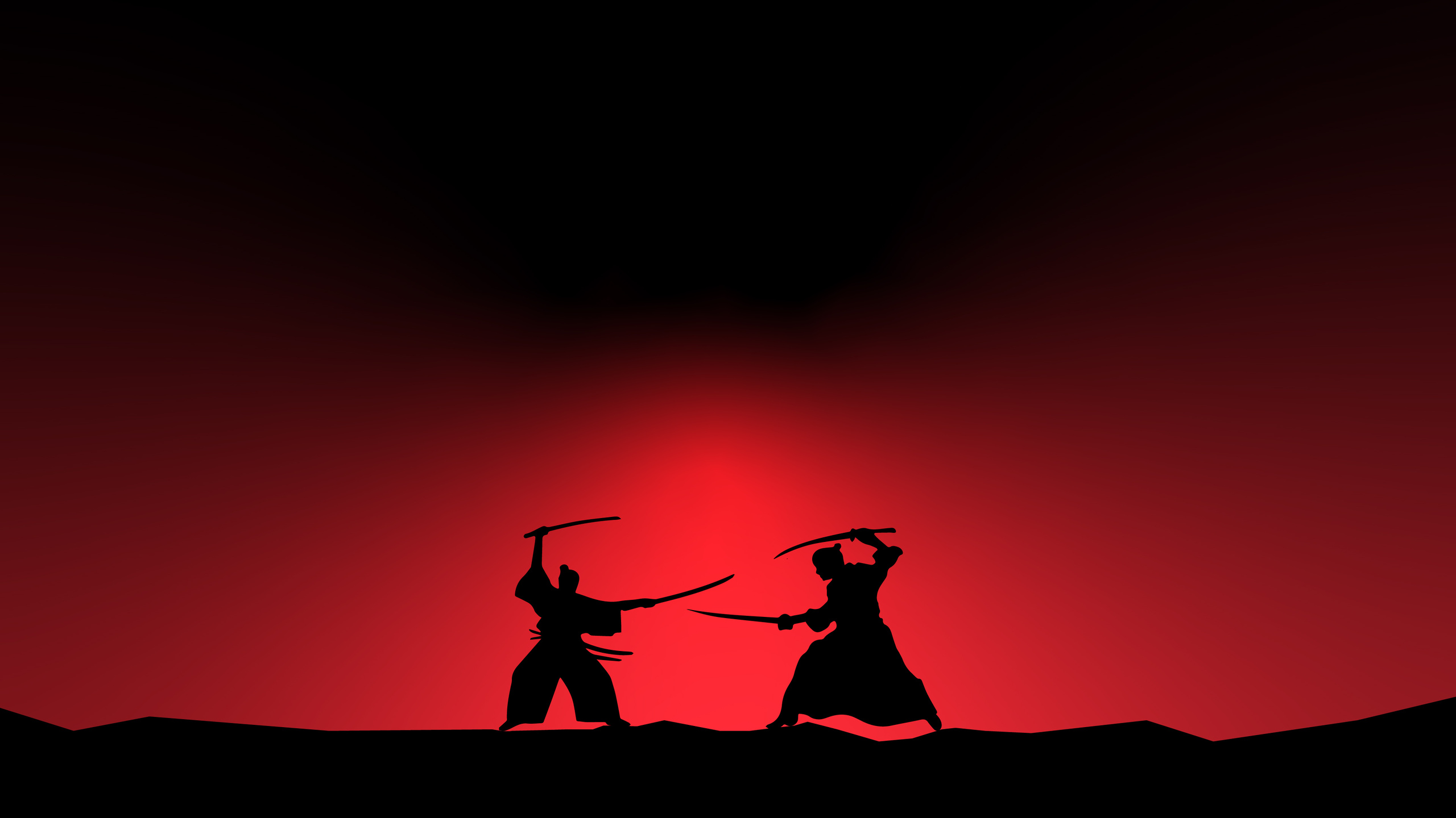 Samurai Fight 1440p Resolution HD 4k Wallpaper Image Photos And Picture