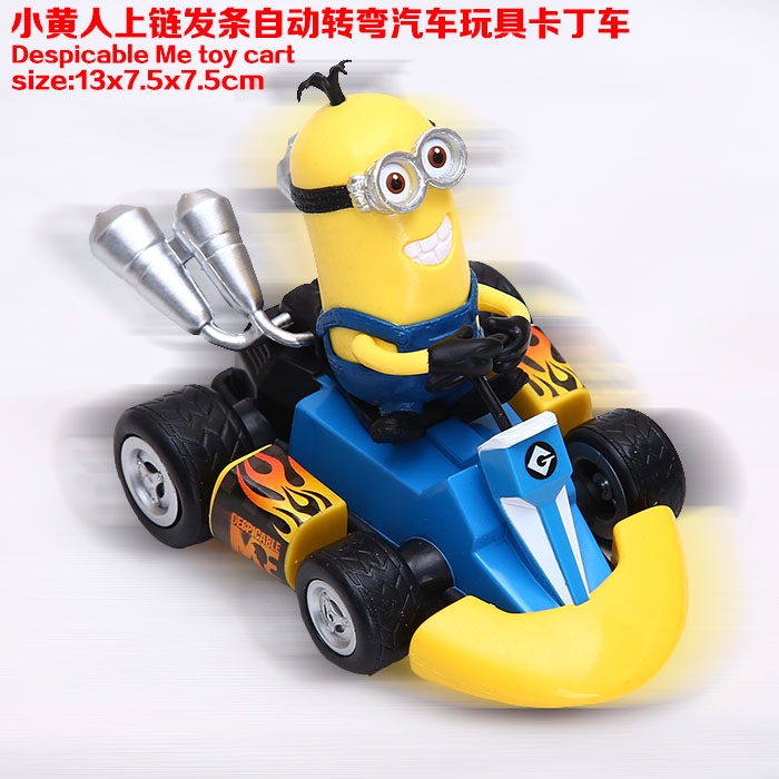 Minion Car Despicable Me Wind Up Spring Cartoon Baby Toy Mini