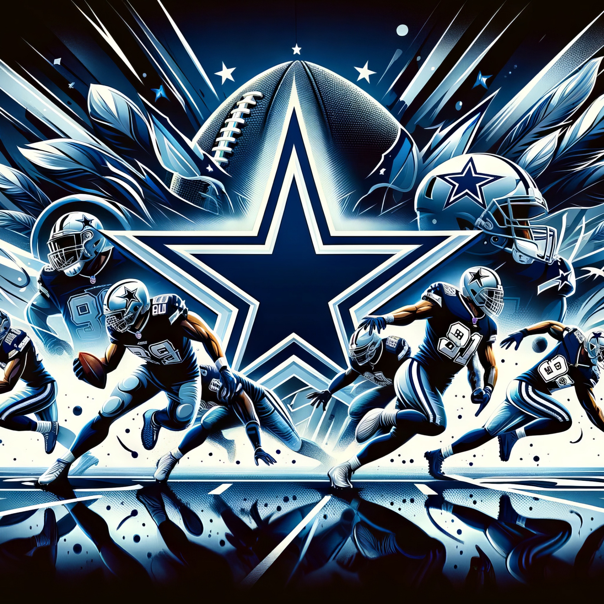 Dallas Cowboys Cool Logos Wallpaper
