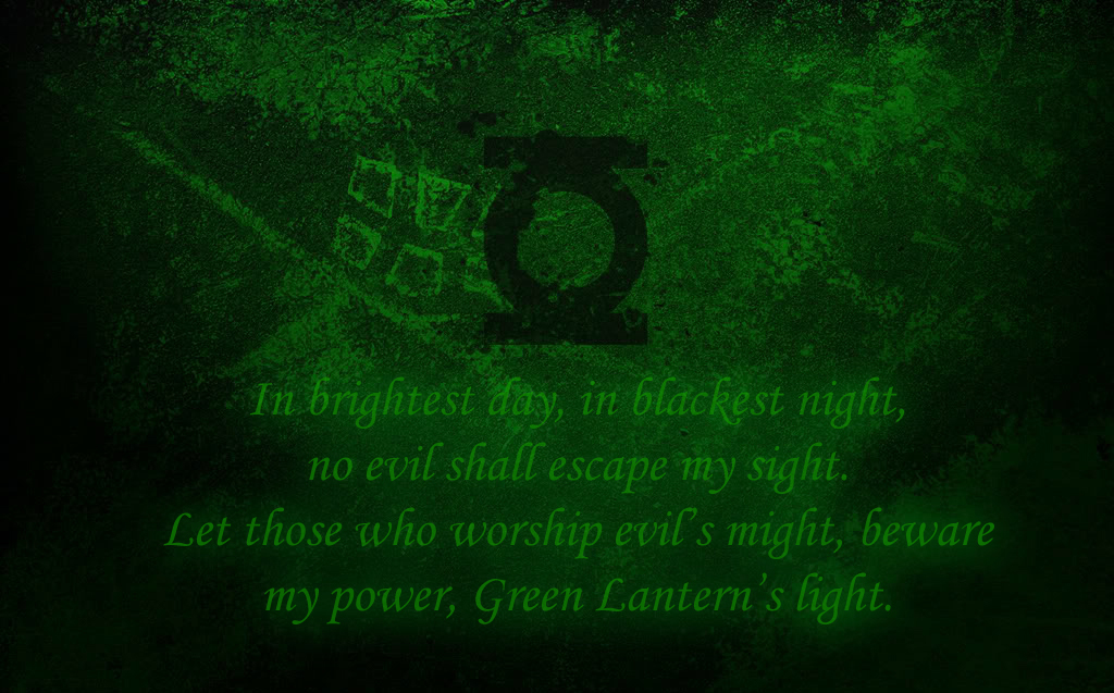 The DC Archives Green Lantern Oath