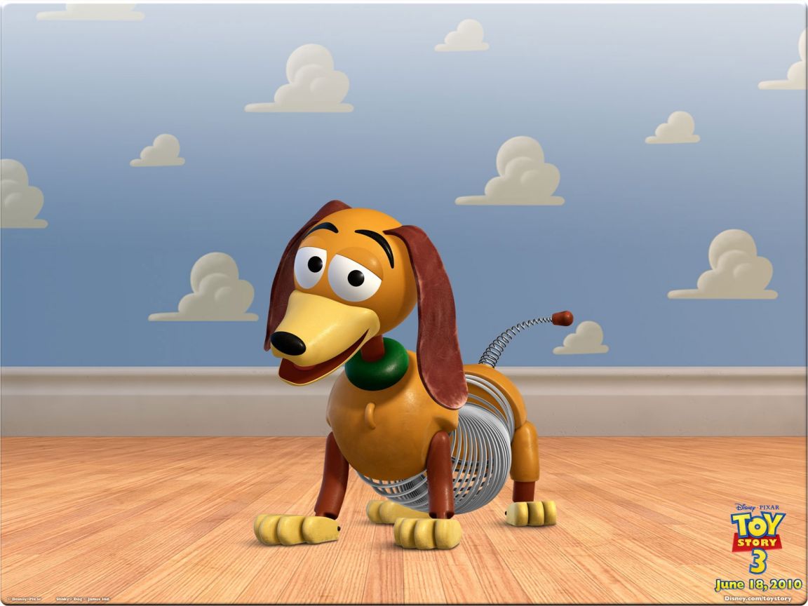 Slinky Dog Cloud Wall Wallpaper 1152864   Toy Story Wallpapers