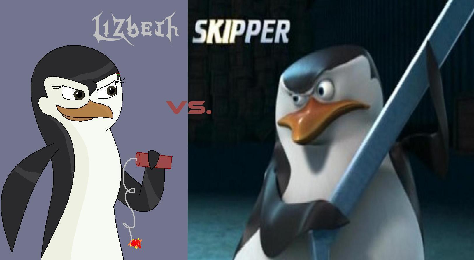 Penguins Of Madagascar Image Lizbeth Vs Skipper HD Wallpaper And