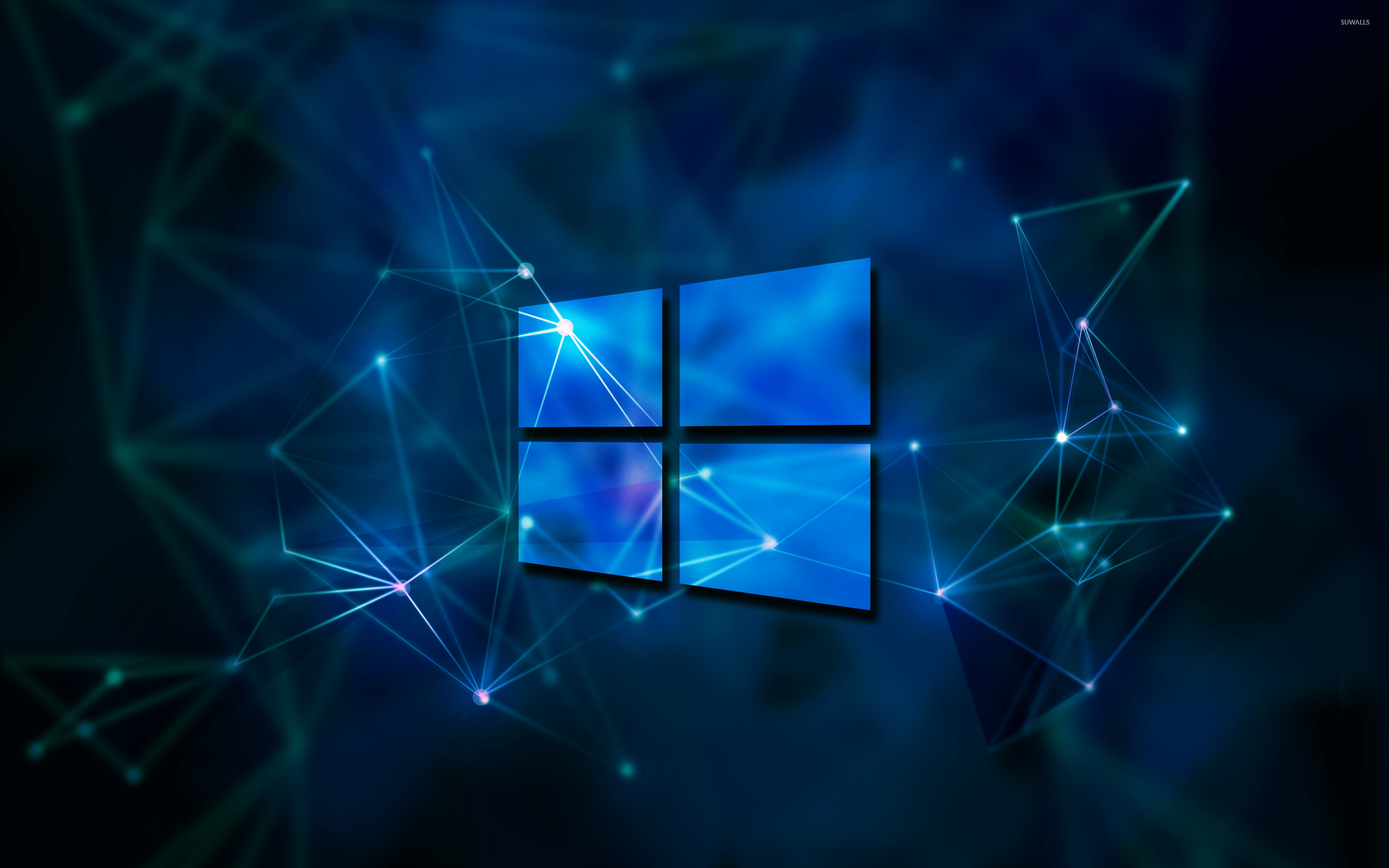 Windows Transparent Logo On Blue Work Wallpaper Puter