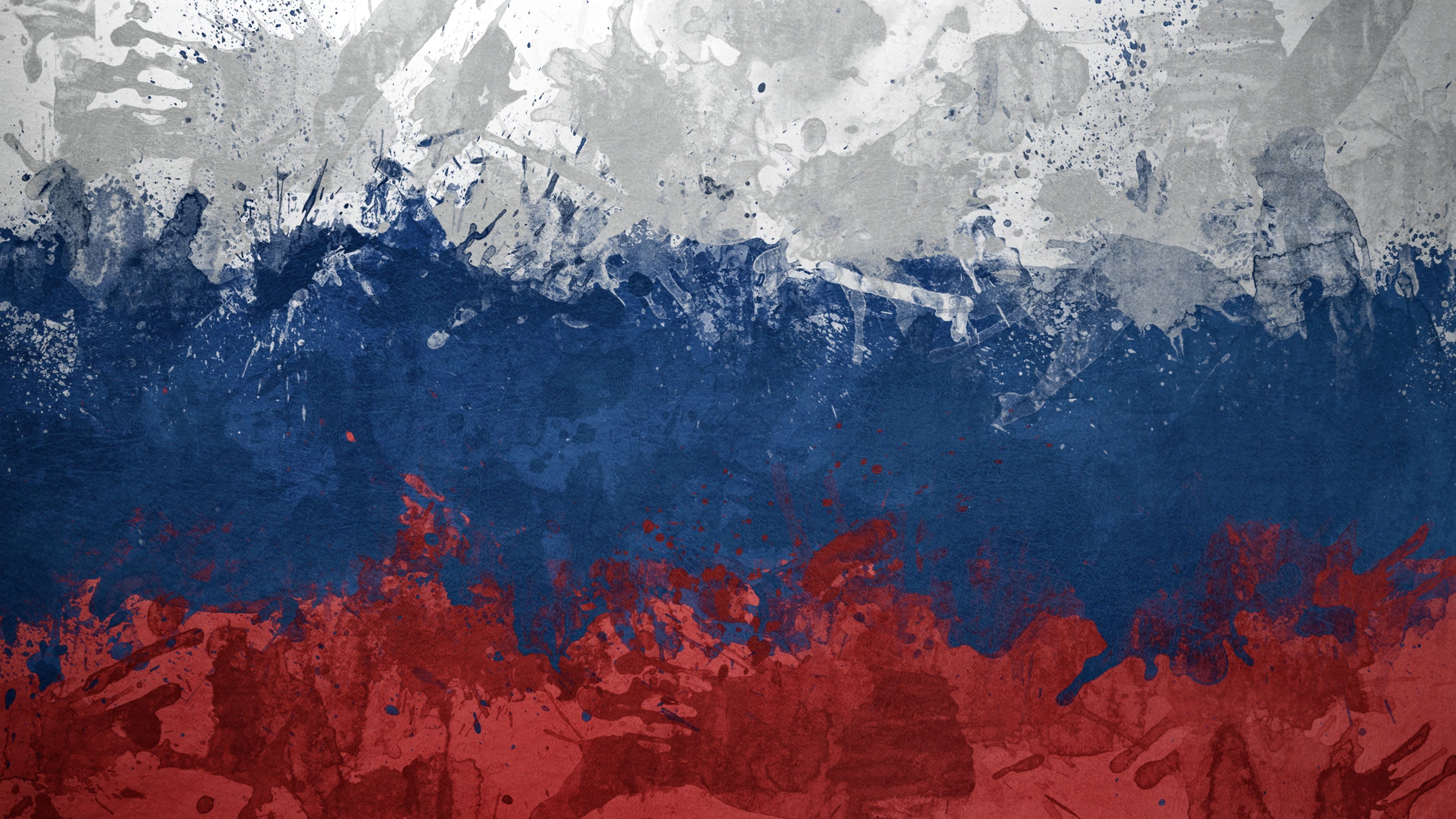 Russia Wallpaper Flag Art Russian