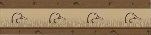 Marshall Design Inspired By Ducks Unlimited Wall Border At Mackspw