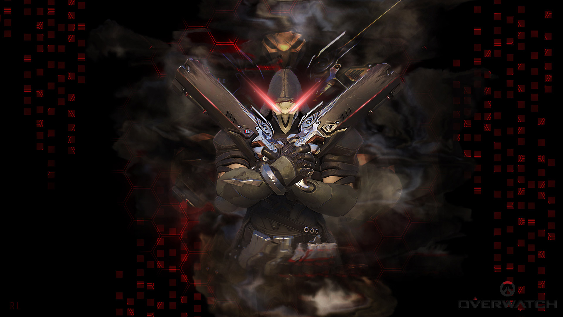 Wallpaper Overwatch Reaper