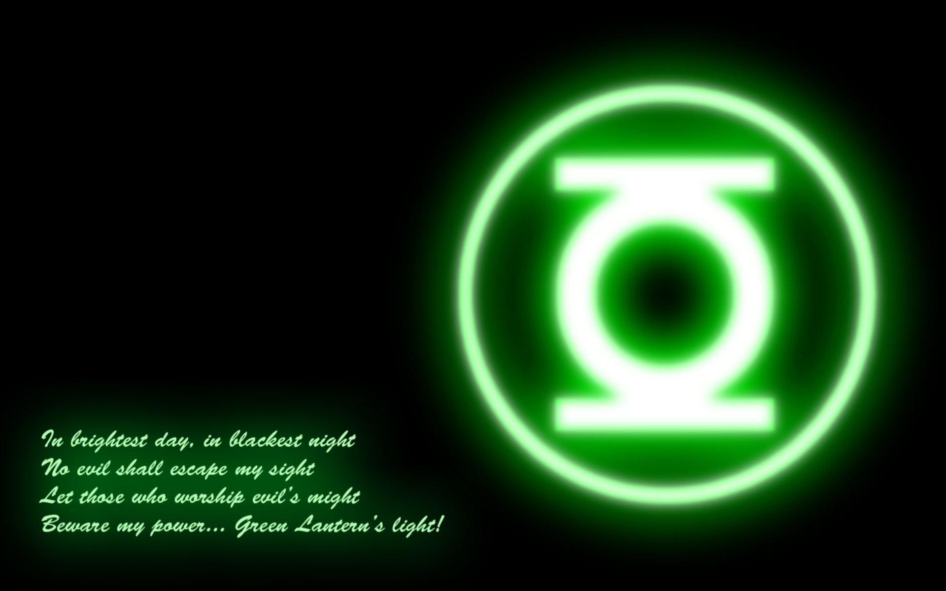 Green Lantern Computer Wallpapers Desktop Backgrounds 1920x1200