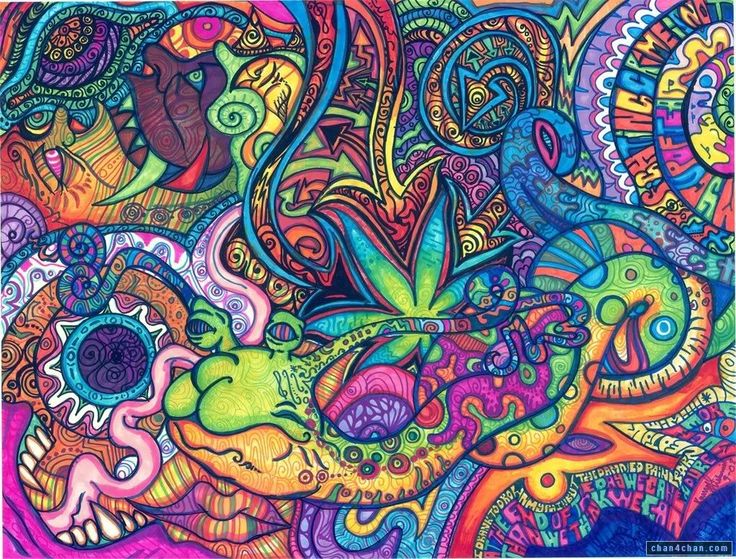 Trippy Shroom Pics Art Idea Inspiration Psychedelic