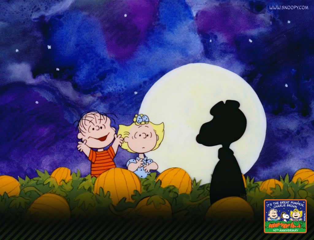 Its The Great Pumpkin Charlie Brown Wallpaper Image