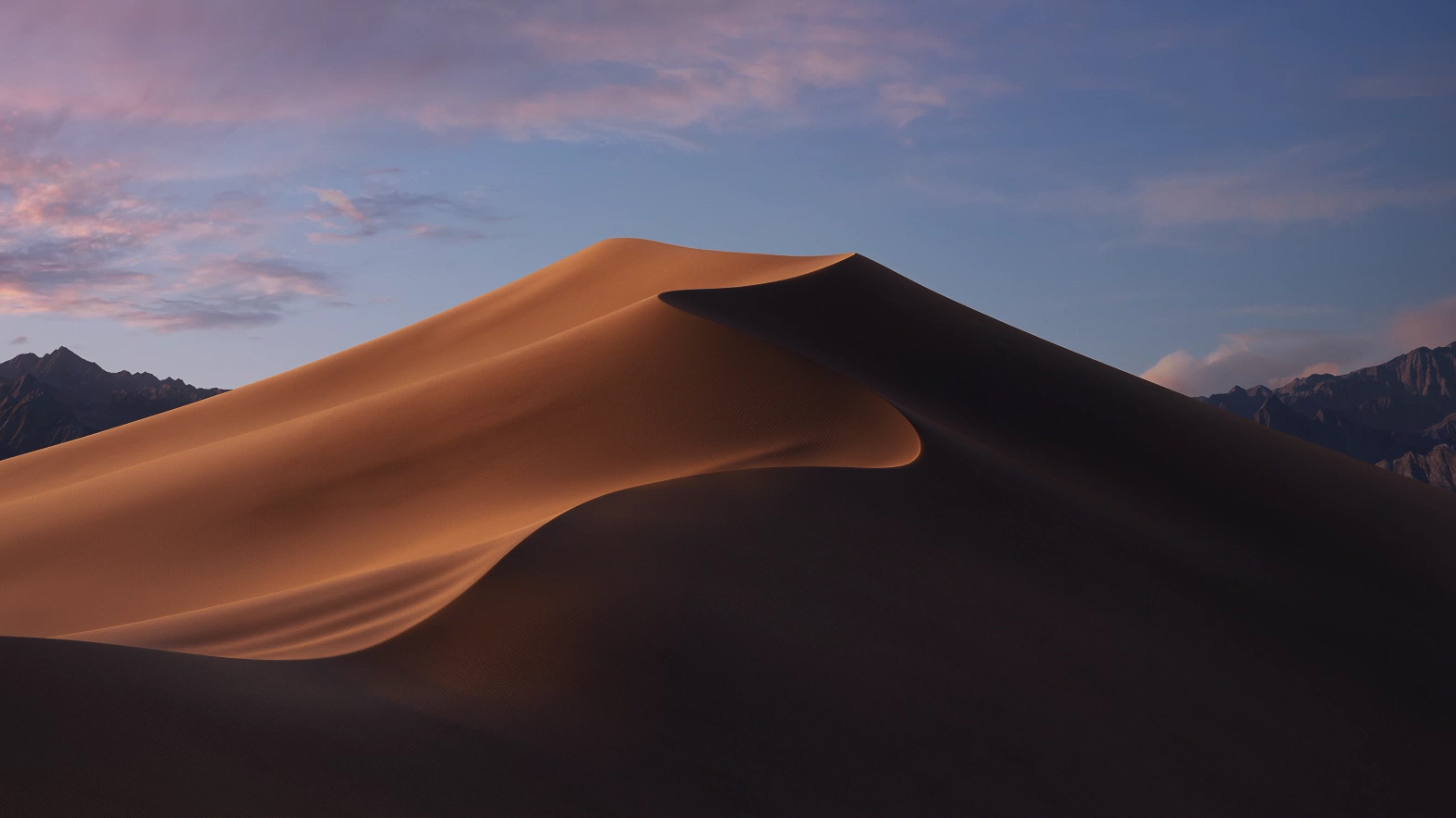 Macos Mojave Dusk Mode Stock 1440p Resolution HD 4k Wallpaper Image