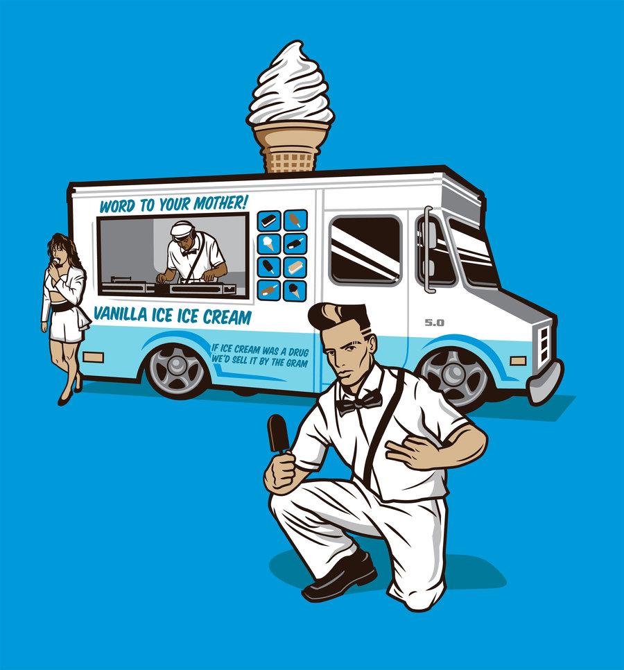 Vanilla Ice Cream Man By Bennyd302