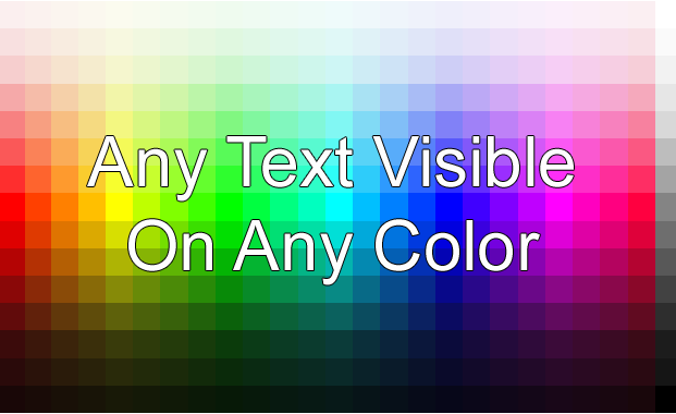 Make Any Text Visible On Color Background Technoarea