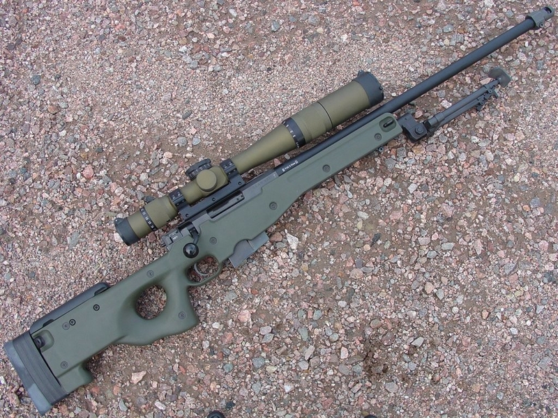 Guns Military Weapons Sniper Rifle L96 Arctic Warfare