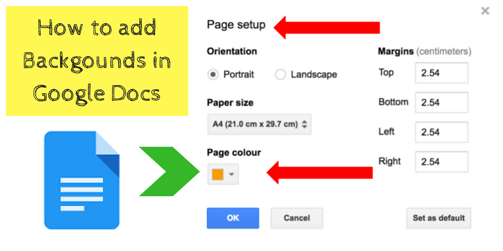 How To Add Background In Google Docs A Workaround