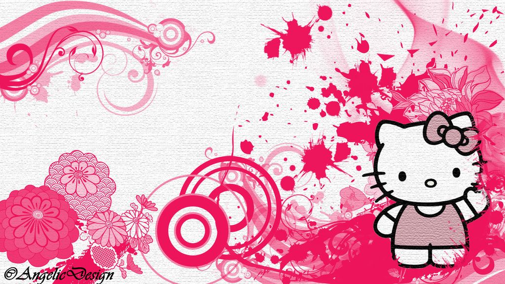 Hello Kitty Background Wallpaper Pictures