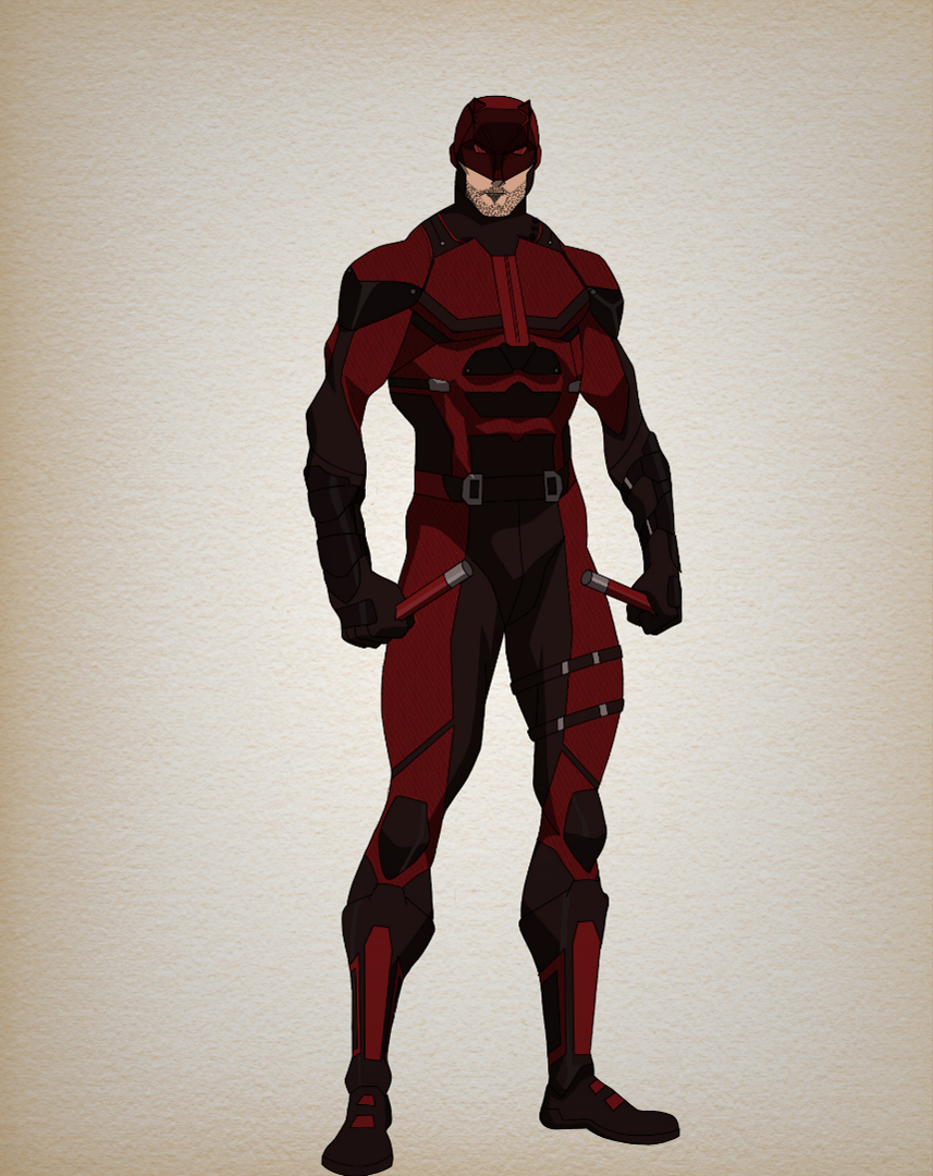 Daredevil netflix character design by bigoso91 on
