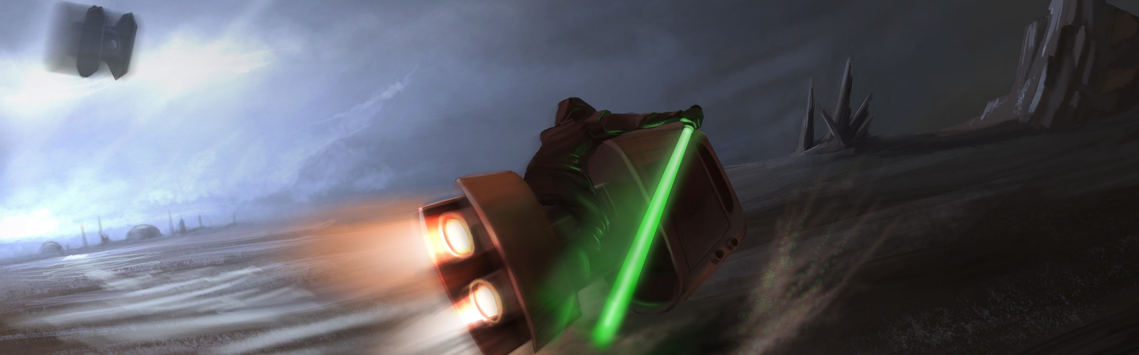 Star Wars Dual Monitor Wallpaper