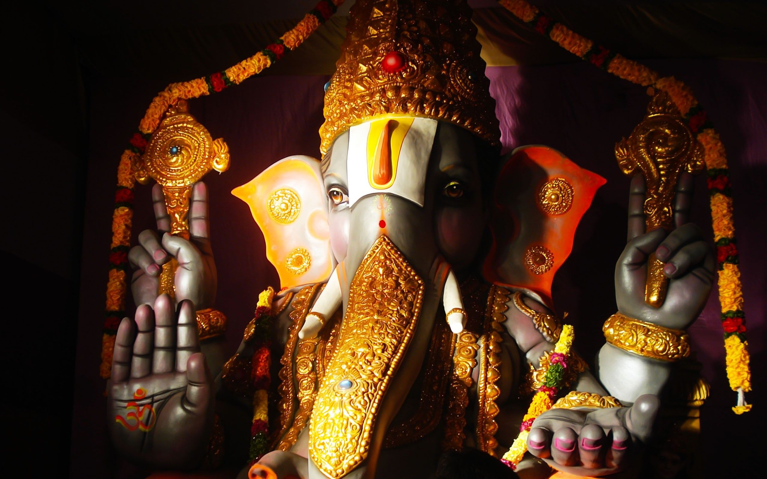 Lord Ganesha Ganapati Vinayaka Hindu God HD 4k