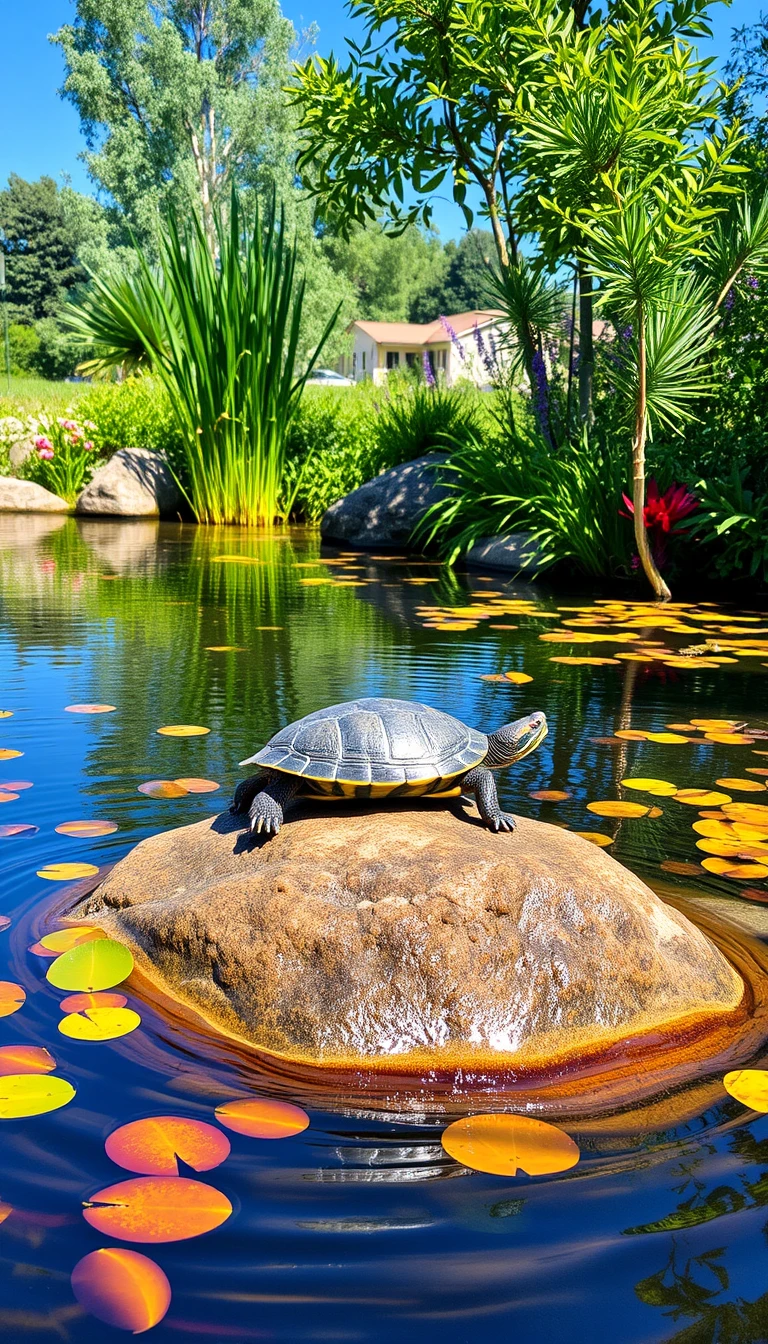 Red Eared Slider Turtles Wallpaper