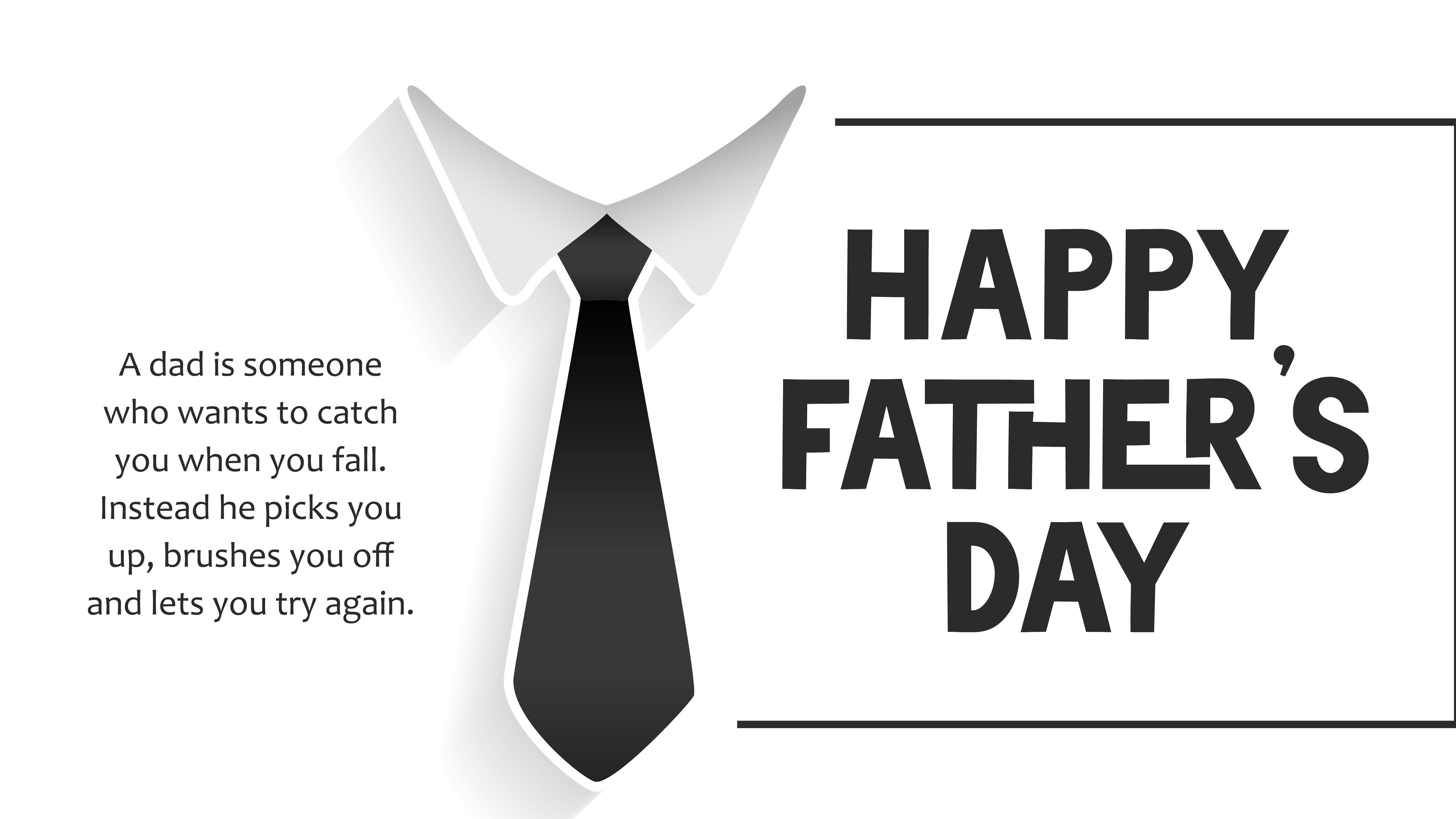 Happy Fathers Day Quote Wallpaper HD