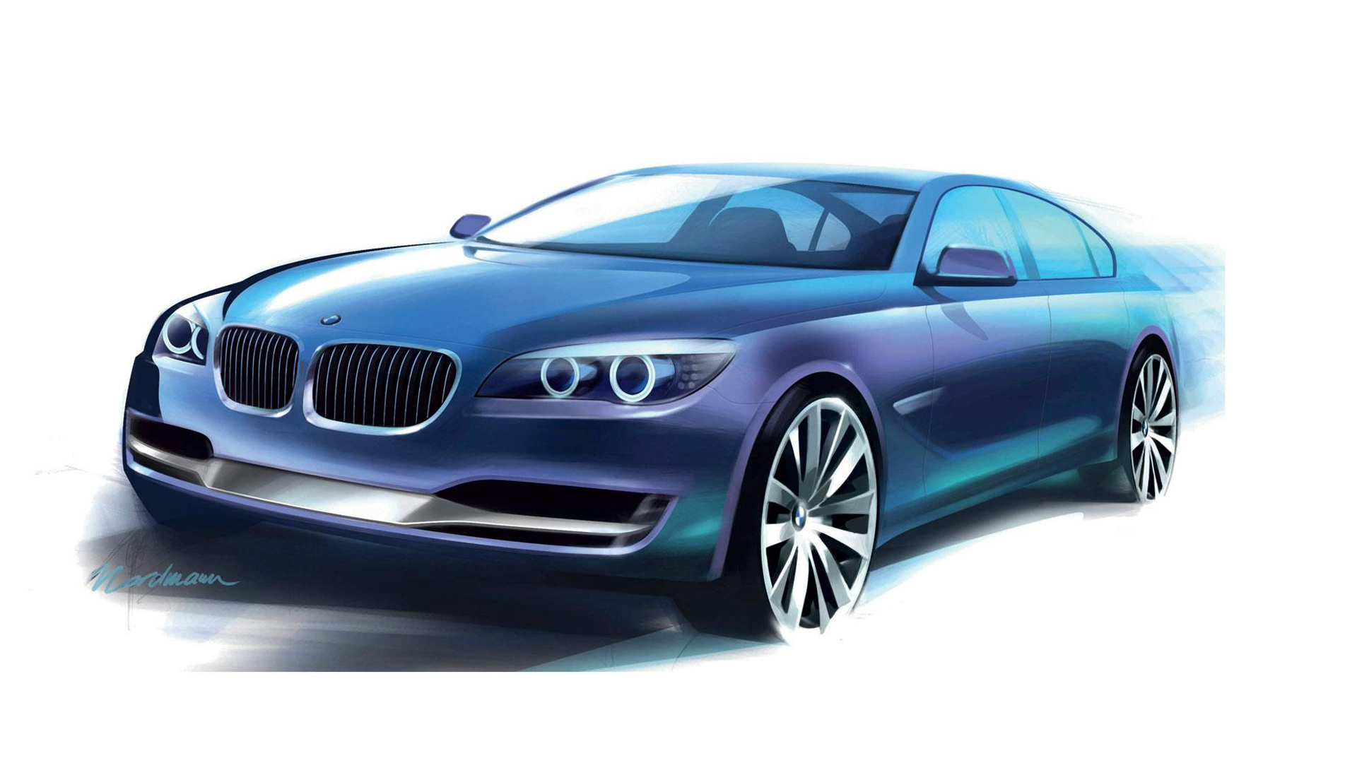 Bmw Sketch Wallpaper There