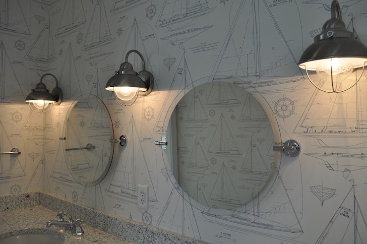 Ralph Lauren Chesapeake Wallpaper Cottage Bathroom Jacksonbuilt