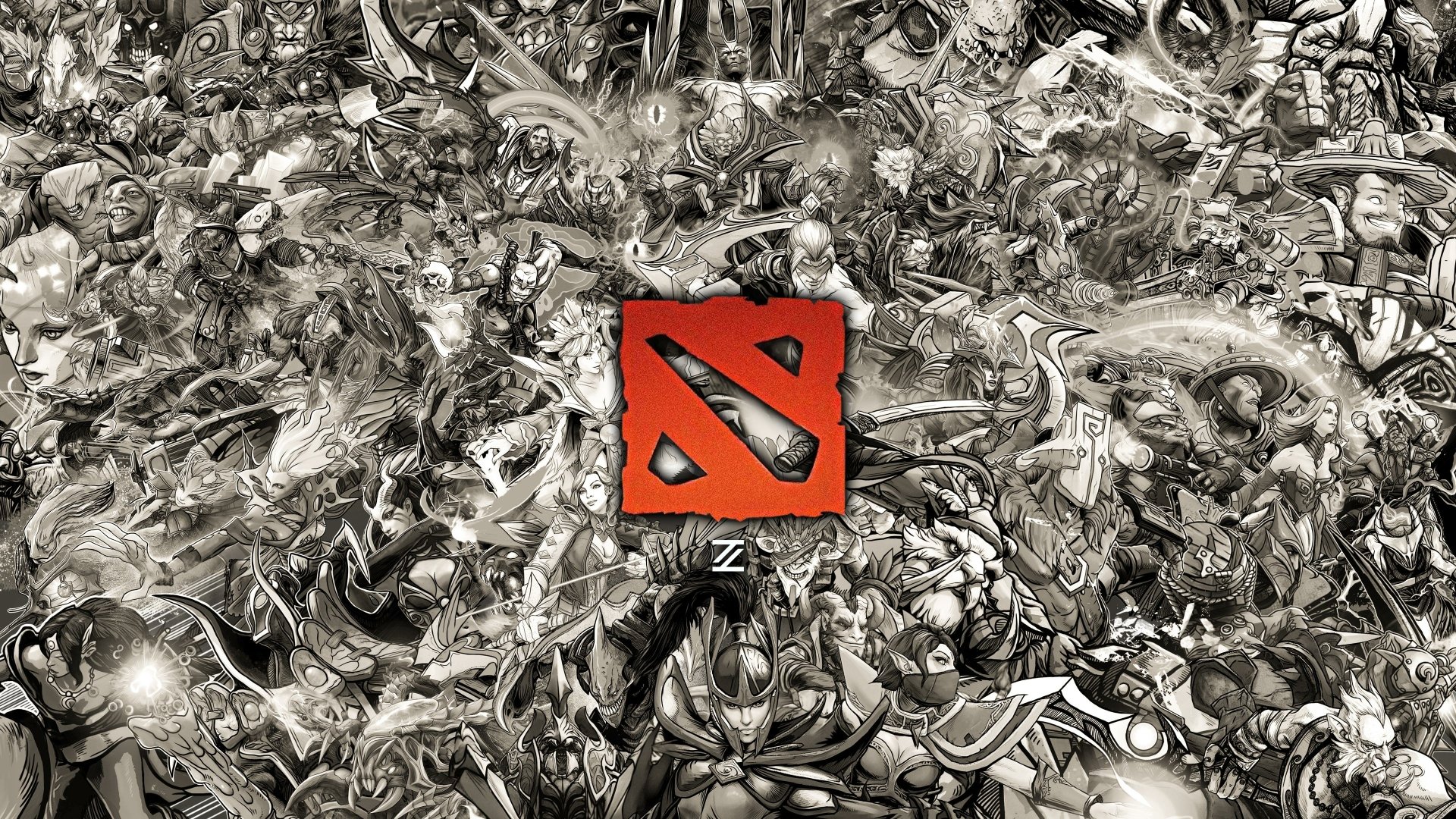 Video Game Dota 4k Ultra HD Wallpaper By Zhang Tianyu
