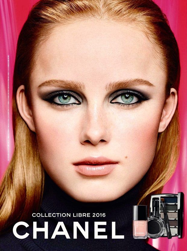 Rianne Van Rompaey Stars In Chanel Beauty Libre Synthetic Holiday