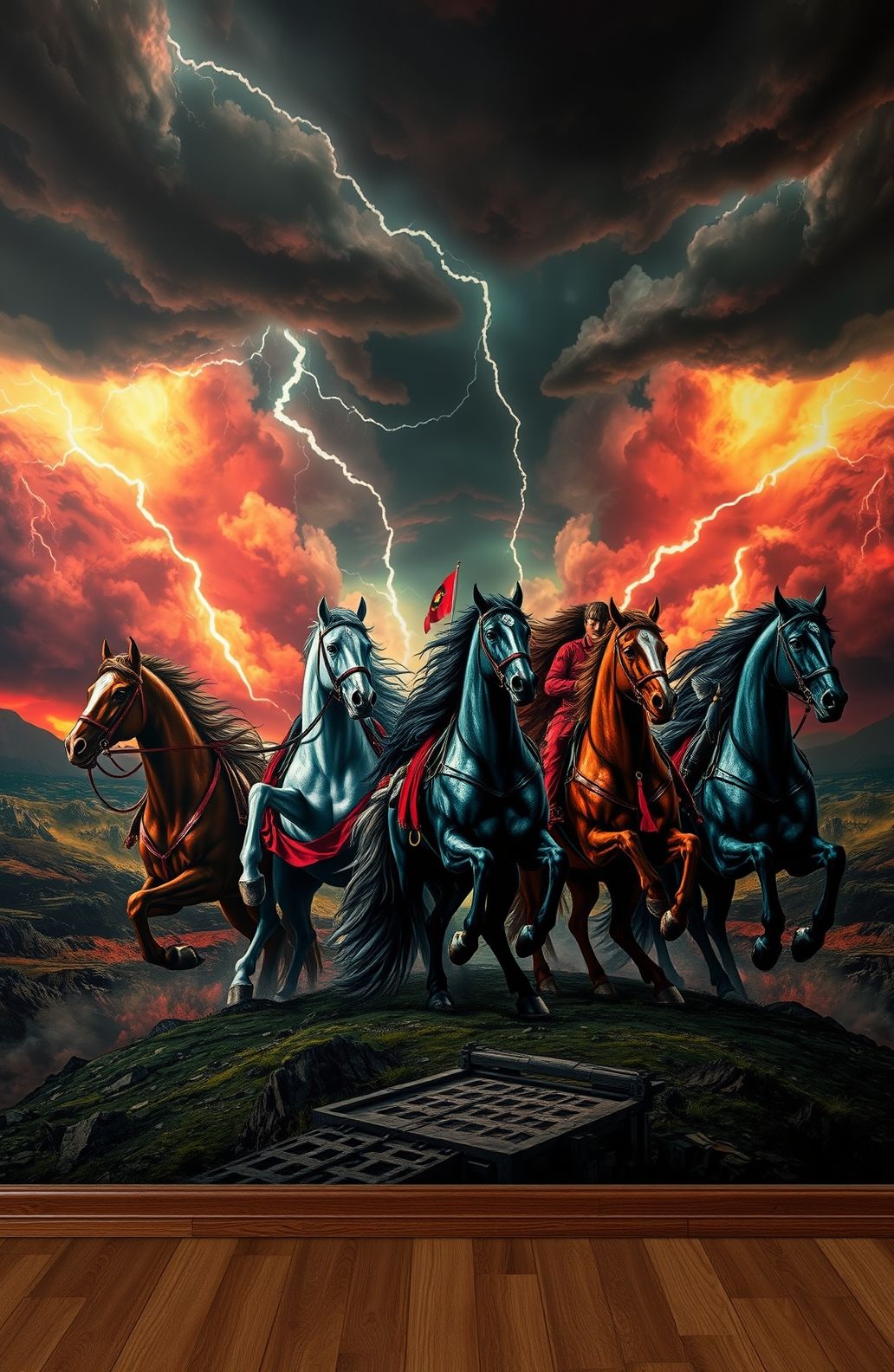 Four Horsemen Of The Apocalypse Wallpaper