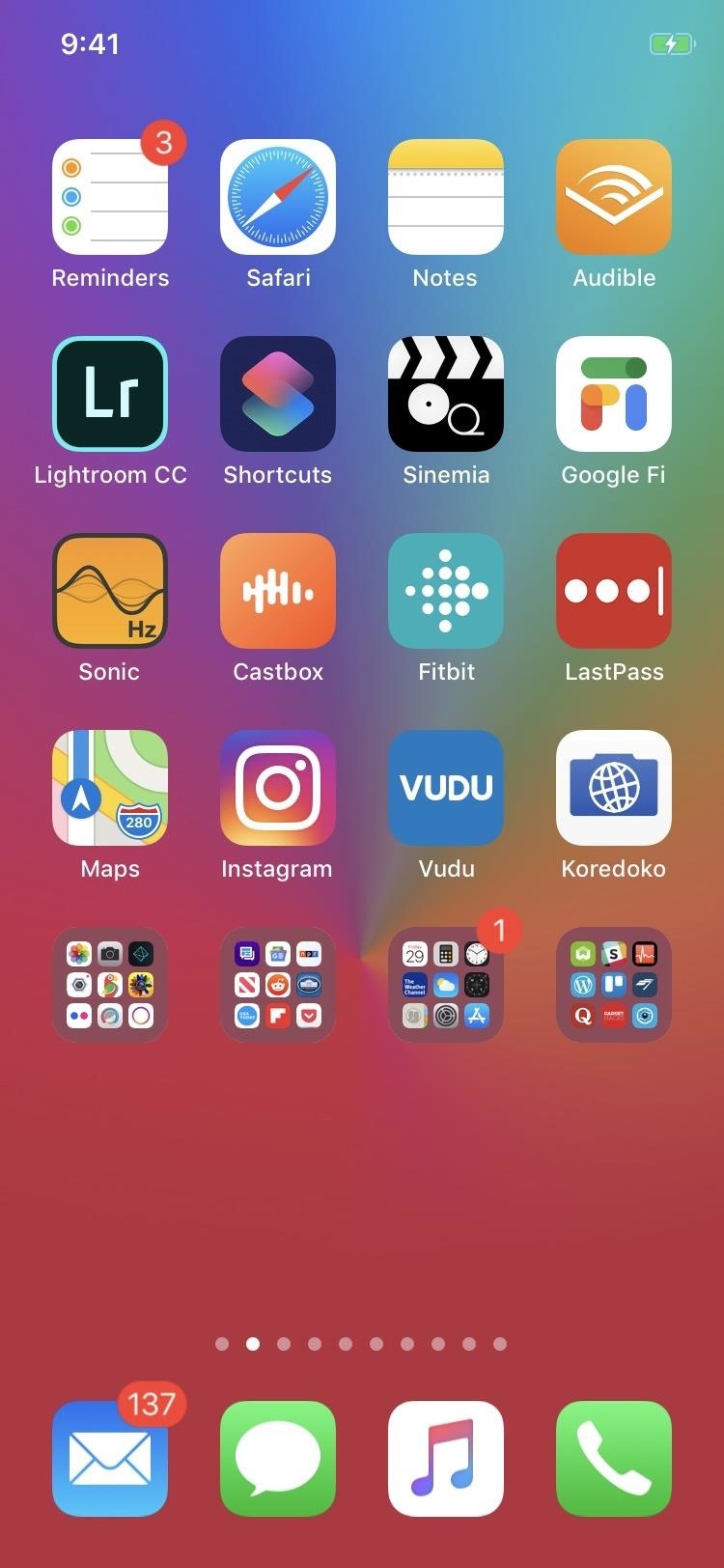 How To Hide The Dock S Translucent Background On Your iPhone Ios